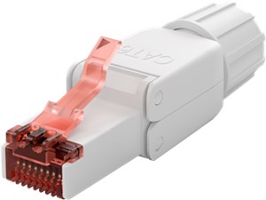 CAT 6 UTP Unshielded RJ45 Connector for Field Assembly