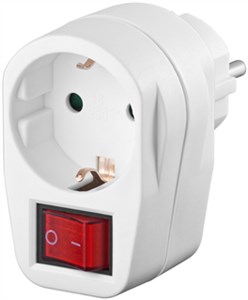 Protective Safety Socket with Switch, 16 A