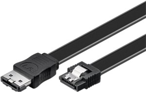 Câble HDD eSATA 1,5 GBit/s/3 GBit/s/6 GBit/s