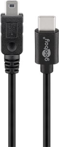 Câble USB 2.0 USB-C™ vers B, Noir