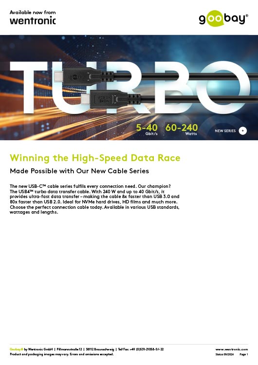 USB-C™ cable series