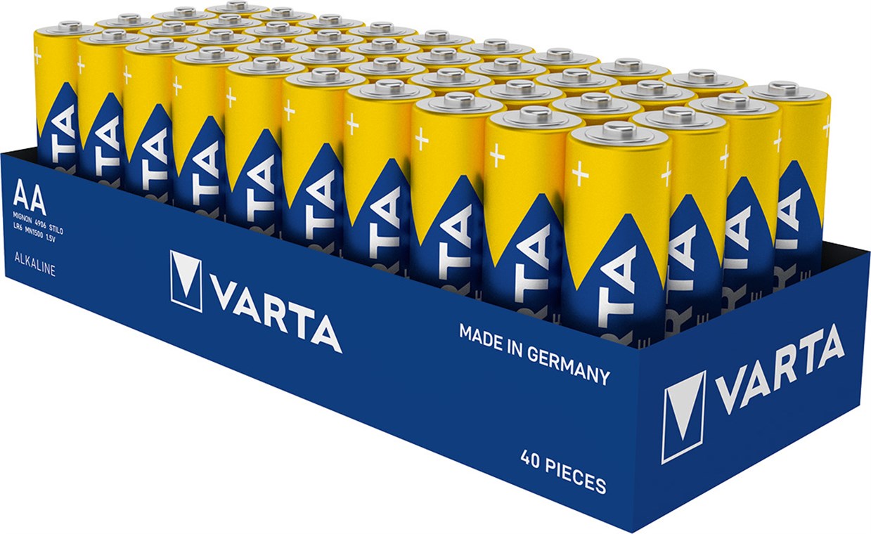 Pack de 4 Piles Varta AA 1.5V