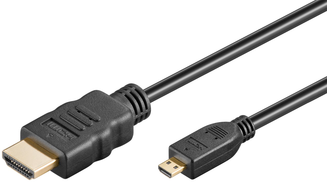 Supporta Ethernet QING CAOQING Cavo ad alta velocità micro HDMI su HDMI 5m e Arc 3D 