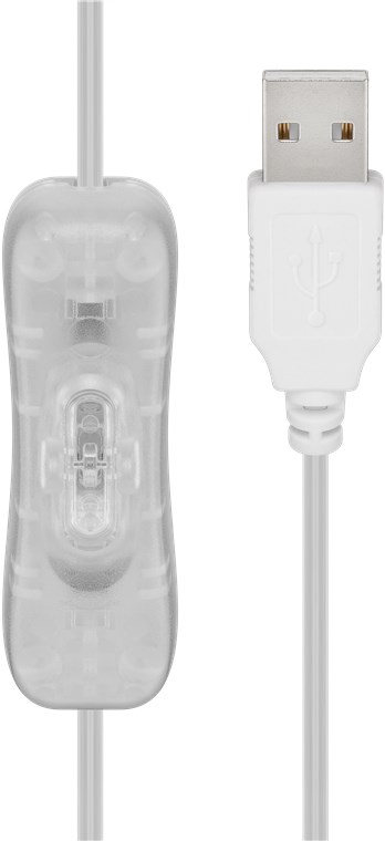 Guirlande lumineuse LED Goobay bobine, grande - avec câble USB 3