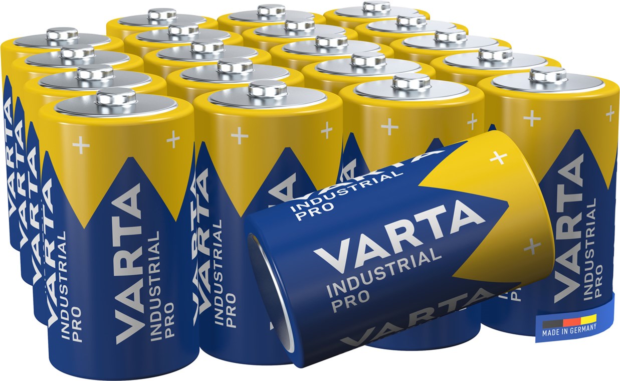 10 piles LR20 D (5 blisters) Varta High Energy R20 D