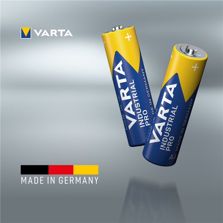 Varta Batterie Alkaline, Micro, AAA, LR03, 1.5V Longlife, Shrinkwrap (4 -Pack)