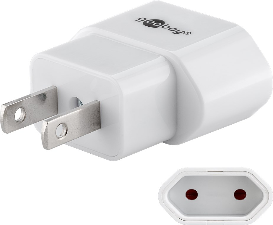 Adaptateur Secteur US/Japon, Blanc, Grossiste en accessoires électroniques  avec les meilleures marques