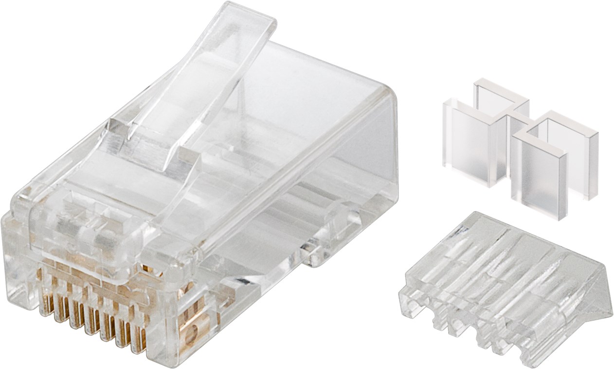 Connecteur plugs RJ45 CAT6A - CAT7 ( SACHET 10PCS )