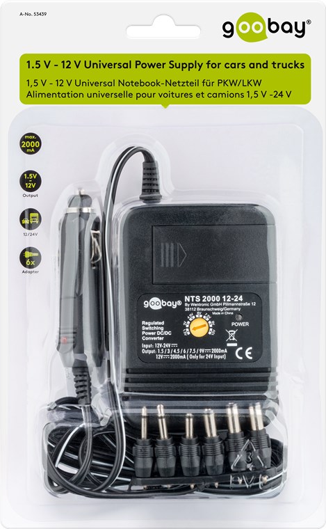 Zigarettenanzünder 3,5mm Hohlstecker Adapter 12V 24V Ladekabel KFZ