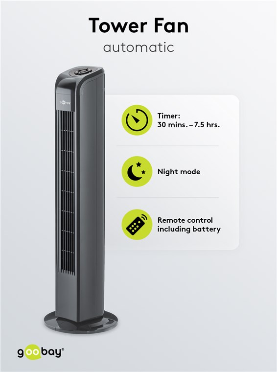 Tower fan with remote deals