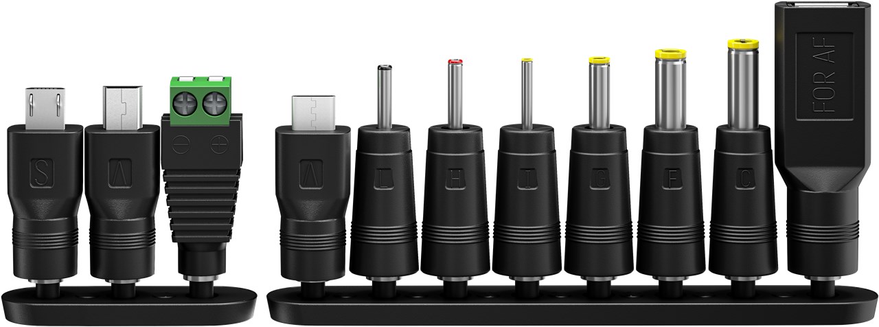 3 Volt bis 12 Volt Universal-Netzteil inklusive 1 USB- und 8 DC-Adaptern,  max. 3,6 W und 0,3A, Universal, Netzteile, Steckdosen und USB