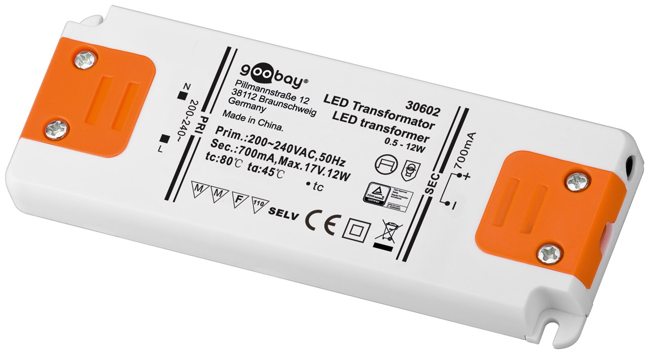 LED-Trafo 12 V/50 W  Elektronik-Zubehör Großhändler mit Top