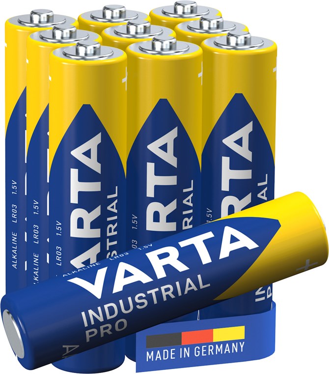 Piles LR03 - AAA - 1,5 V Varta (4) / Piles, piles rechargeables