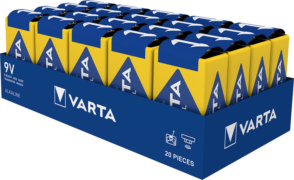 Blister de 6 Piles 1.5v VARTA LR03/AAA High Energy