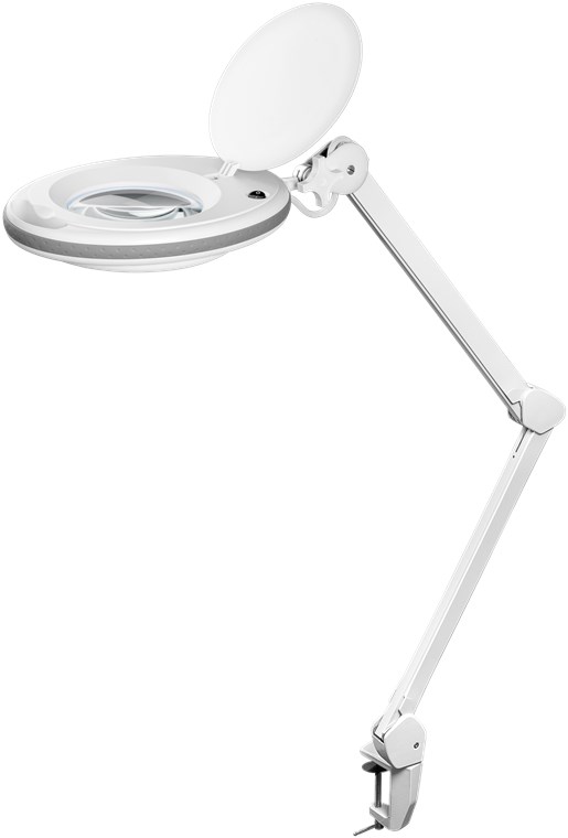 LED Lampe Loupe sur pied - Long Reach Magnifier Lamp LED