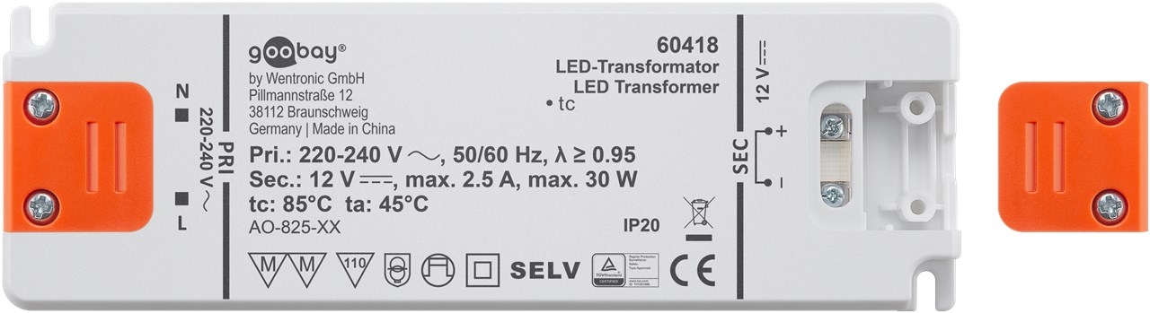 LED-Trafo 12 V/50 W  Elektronik-Zubehör Großhändler mit Top