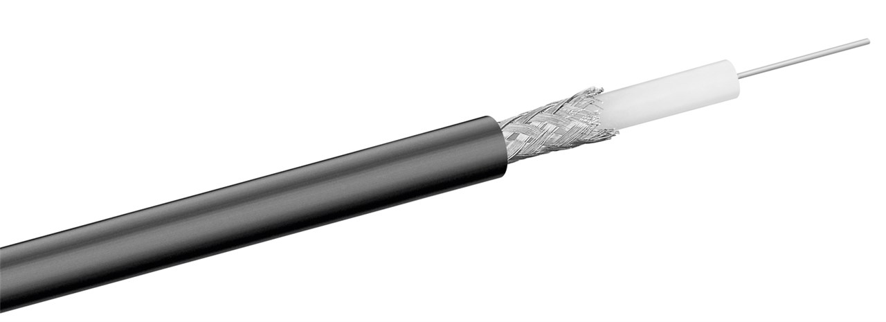 scene trække sig tilbage Samtykke RG-58 Coaxial Cable, Double Shielded | Wentronic