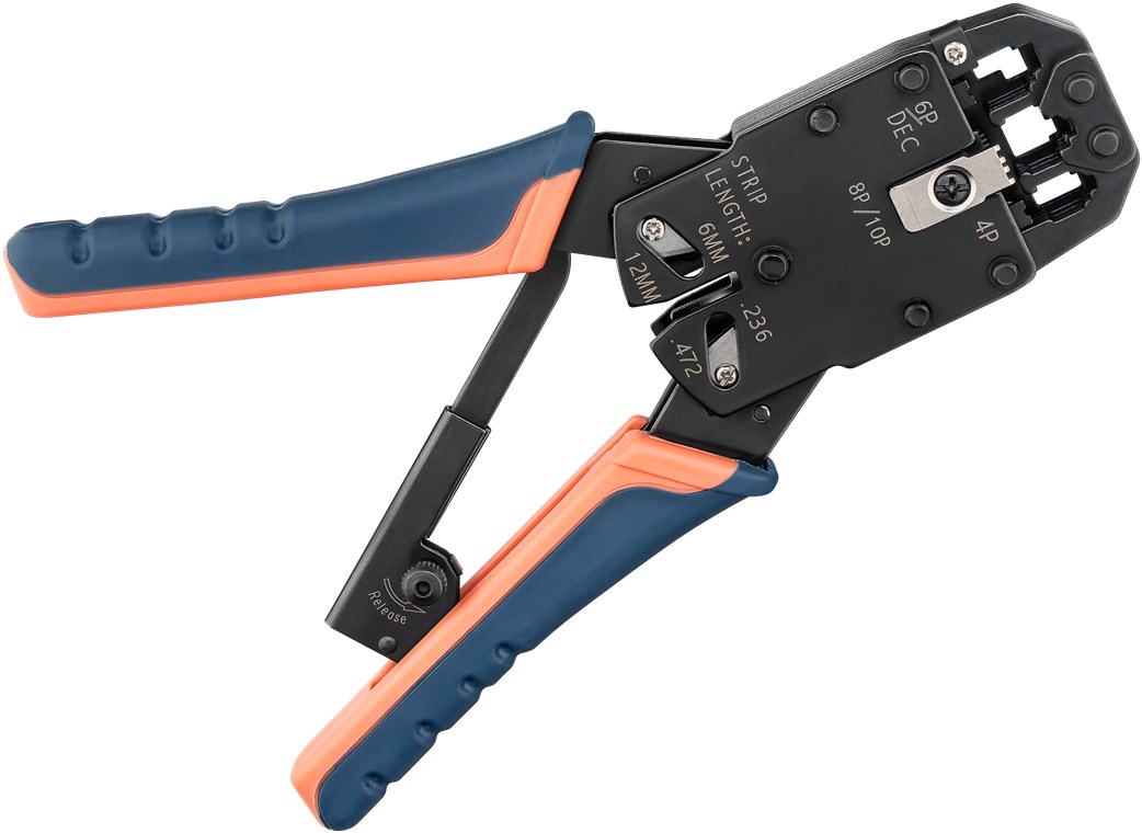 Crimping Pliers for RJ45 Western plugs