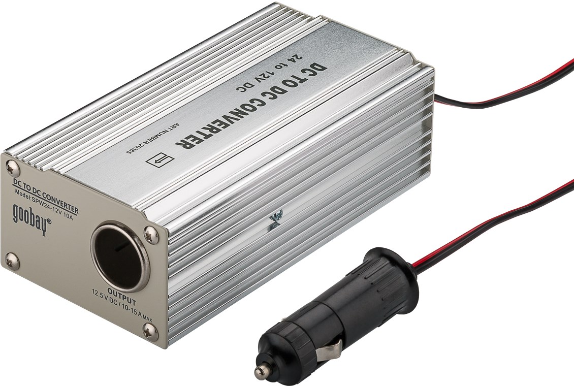 Goobay 67920 12V auf 230V Spannungswandler / DC AC Wandler 150W / Kfz  Zigarettenanzünder Steckdose / USB Stromwandler