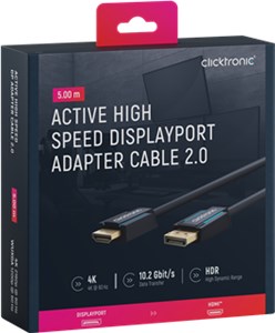 Cavo adattatore da DisplayPort a HDMI™ attivo (4K/60Hz)