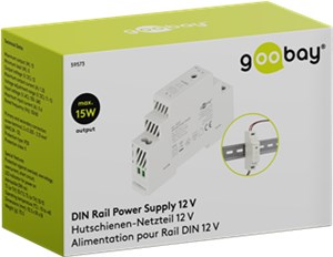 Hutschienen-Netzteil (DIN-Rail) 12 V, 1,25 A, 15 W