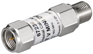 Inline coax cable amplifier 18 dB (DVB-T) Inline coax cable amplifier 18 dB (DVB-T)