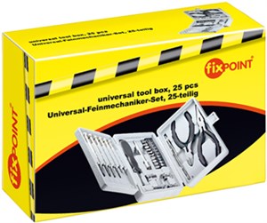 25-teiliges Universal-Feinmechaniker-Set