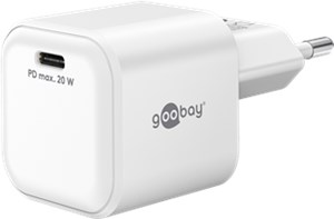 USB-C™ PD GaN Schnellladegerät Nano (20 W) weiß