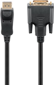 DisplayPort™/DVI-D Adapter Cable 1.2, gold-plated