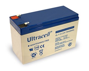 Batteria al piombo 12 V, 7 Ah (UL7-12)