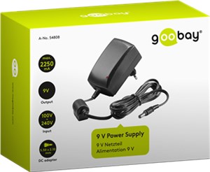 9 V Power Supply (20,25W / 2,25 A)