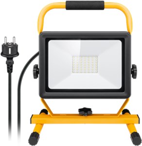 Projecteur LED de Chantier avec Support, 50 W