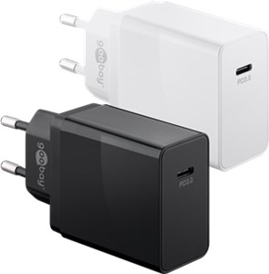 Caricatore rapido USB-C™ PD (25 W), nero Caricatore rapido USB-C™ PD (25 W), nero