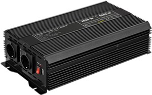 Convertisseur de Tension DC/AC (12 V - 230 V/2000 W) USB