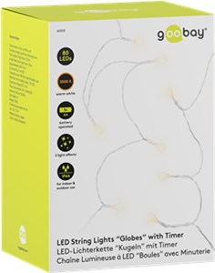 80 LED Fairy Lights "Globes"