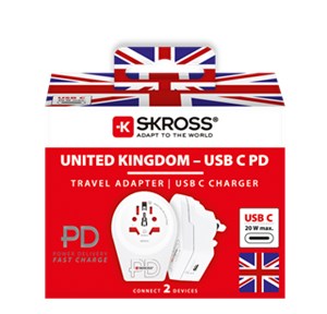 World Adapter - World to UK USB-C™ PD World Adapter - World to UK USB-C™ PD