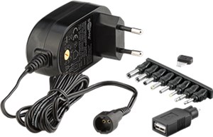 Alimentatore universale (3V-12V max. 18W / 1,5A)