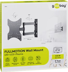 TV-Wandhalterung Basic FULLMOTION (S)