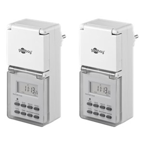 Set of 2, Digital Timer IP44