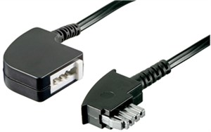 TAE-N extension cable 6 pin