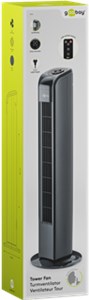 Turmventilator mit Fernbedienung
