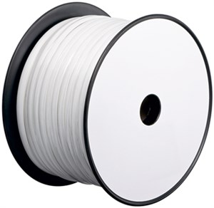 Telephone Flat Cable 4-core, 100 m Reel, AWG 28, CCA (copper-clad aluminium)