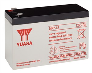 Batteria al piombo 12 V, 7,0 Ah (NP7-12L) faston 6.35mm