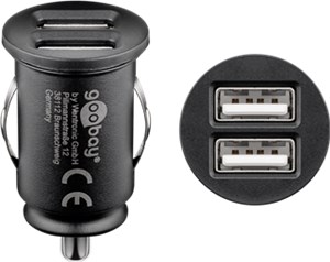 Dual-USB Car Charger (12 W)