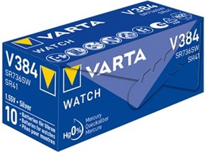 SR41 (384) Batterie, 10 Stk. in Box