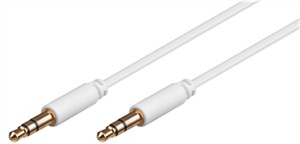 3.5 mm Jack Connector Cable, gold-plated