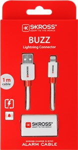 BUZZ Charge'n Sync cavo di allarme Lightning