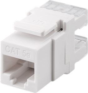 Modulo Keystone RJ45 CAT 5e, UTP, 100 MHz