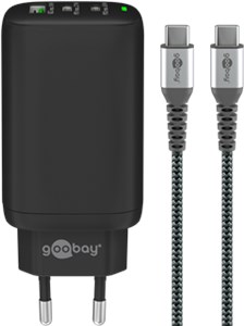 Ladeset 65 W USB-C™ PD (2x USB-C™ PD, 1x USB-A)