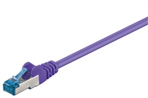 CAT 6A Patch Cable, S/FTP (PiMF), violet